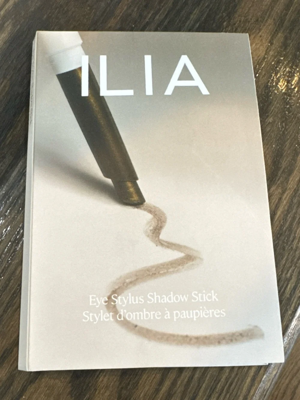 Ilia Eye Stylus 4-Shade Shadow Stick Sample Card new